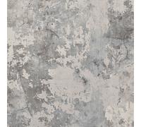 Grandeco Tempera Hormigón Industrial Piedra Efecto Vintage Papel Pintado Gris