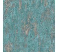 Industrial Informal Elegante Vinilo Pintado 10273-18 Azul Metálico Yeso Erismann