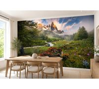 Papel Tapiz Komar Verde Mural Pared Naturaleza 12x8 ft Adhesivo