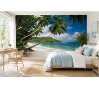 Papel Tapiz Komar Verde Mural Pared Naturaleza 12x8 ft Adhesivo