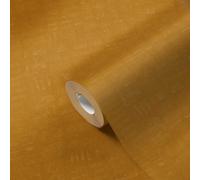 Papel Tapiz Liso Con Efecto Mezclado - Amarillo