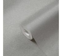 Papel Tapiz Liso Con Ligero Patrón Estructural - Gris