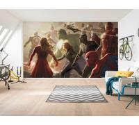 Papel Tapiz Marvel Avengers Spider-Man Batalla Final Hulk IRON MAN Mural Gigante