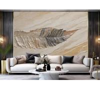 Papel Tapiz Moderno Con Hojas De Roca Marrón Y Negra, Patrón De Mármol, TV, Sofá, Fondo, Pared, Dormitorio, Sala De Estar, Mural De Estudio,3D,150x105cm