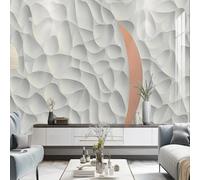 Papel tapiz mural 3D de PVC autoadhesivo con líneas en relieve tridimensionales decoración de pared de fondo abstracto pegatina de arte de pared