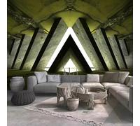 Papel Tapiz Mural Personalizado De Cualquier Tamaño,3D,Estéreo,Cemento,Forma Especial,Edificio,Fresco,Sala De Estar,Restaurante,Cafetería,Fondo,Tapety-430X300Cm