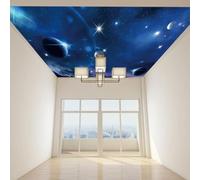 Papel Tapiz Mural Personalizado Universo Personalizado Universo Personalizado Mural Tv Fondo Pared Techo Techo Papel Tapiz Pared Tela-430Cmx300Cm