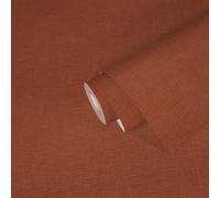 Papel Tapiz Naranja Rojo Con Estructura Textil - ROJO