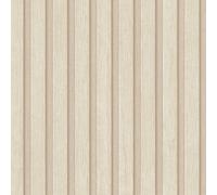 Papel Tapiz Natural Crema Beige Topo Marfil - Floral Cuadro Raya Mármol