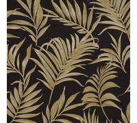 Papel Tapiz Pesado AS Creation 79108-6 Midnight Botanica Pared Destacada Negra