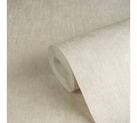 Papel Tapiz No Tejido Con Efecto De Hormigón Y Textura - Crema, Gris