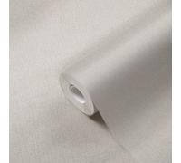 Papel Tapiz No Tejido Con Estructura Textil Ligera - Beige
