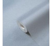 Papel Tapiz No Tejido Con Patrón Estructurado Sólido - Azul Claro
