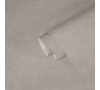 Papel Tapiz No Tejido Estructurado Ligero Unicolor - Beige