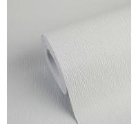 Papel Tapiz No Tejido Gris Claro Con Diseño Estructural Sólido - GRIS