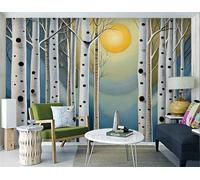 Papel tapiz Papeles de pared Decoración del hogar Papeles de pared para paredes de dormitorio Mural de flores rojas Papel tapiz 3D, 3D, 200 x 140 cm