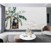 Papel tapiz para dormitorio, pared, sala de estar, decoración del hogar, mapa del mundo, murales, papel tapiz 3D, 430 x 300 cm