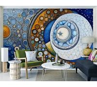 Papel tapiz para sala de estar, dormitorio, decoración del hogar, diseño floral rojo, mural 3D, 250 x 175 cm