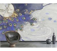 Papel tapiz para sala de estar, papel tapiz para decoración del hogar, murales con diseño de rosas rojas y flores, papel tapiz 3D, 250 x 175 cm