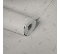 Papel Tapiz Putzoptik Con Patrón Abstracto - Metálico, Blanco