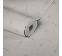 Papel Tapiz Putzoptik Con Patrón Abstracto - Metálico, Blanco