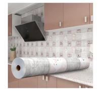 Papel tapiz resistente al aceite para cocina Pegatina a prueba de aceite for estufa cocina, papel tapiz impermeable resistente a altas temperaturas, decoración(Color 9,1mx60cm)