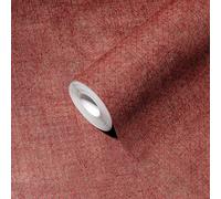 Papel Tapiz Rojo Oscuro Con Patrón De Líneas Plateadas