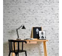 Nueva Inglaterra Ladrillo Rústico Blanco Papel AS Creación 9078-37 Any Rooms