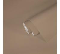 Papel Tapiz Sólido Marrón Claro Con Superficie Lisa - Beige, MARRÓN