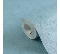 Livingwalls Hot Spots Papel pintado no tejido Unis 10,05 m x 0,53 m - Azul, metálico - Papel pintado efecto yeso - 782272