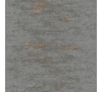 Orion Rocca Hormigón Piedra Metálico Pared Gris / Cobre ON4201 Grandeco Pintado
