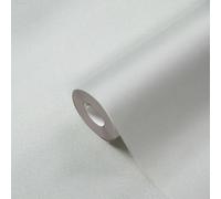 Papel Tapiz Uni Con Estructura Textil Sutil - Gris, Plata