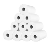 Papel Térmico 10 rollos de papel térmico pulpa madera for cámara blanca for niños, impresión instantánea, piezas accesorios repuesto for for para Papelería Negocio y Caja Registradora