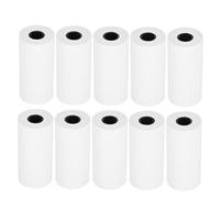 Papel térmico adhesivo transparente para impresoras fotográficas portátiles rollos térmicos 55 mm x 600 mm 10 unidades calidad foto alta resolución compatible con mini impresoras térmicas