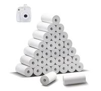 Papel Térmico Cámara Infantil 30 Rollo Papel Camara Fotos Infantil - Compatible con varias mini printer (57mm x 50mm)