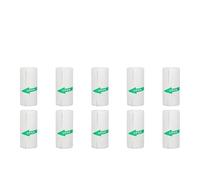 Papel Térmico Papel con impresión térmica autoadhesivo blanco, etiqueta adhesiva de 57mm for foto inalámbrica, Mini impresora sin tinta para Papelería Negocio y Caja Registradora(10pcs Self-adhesive)