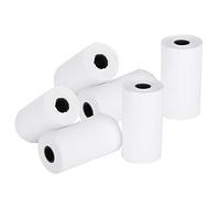 Papel Térmico Rollo Pequeño Papel De Impresión Cle Mini Impresión Papel Térmico Suministros De Accesorios Impresora 6 Rollos 57X30 Mm Papel De Impresión Térmica Papel para
