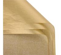 Papel tisú de 20 piezas, 70x50CM, envoltura Floral dorada, papel de álbum de recortes, regalo, papel decorativo de flores, decoración del hogar, fiesta(Gold)