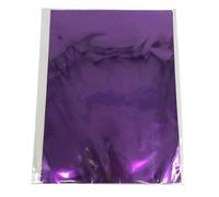 Papel Transfer 50 unidades de papel transferencia for estampado en caliente dorado A4, laminador, impresora láser, tarjetas presentación, suministros for manualidades(Purple)