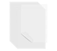 Papel transparente de 130 g/m², DIN A4, 50 hojas para imprimir, papel para manualidades, papel de calco, papel de arquitecto para tarjetas de felicitación, etiquetas de nombre, farolillos, decorar