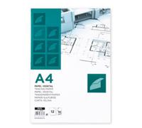 Papel vegetal A4 | 90 g (12 hojas)