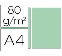 Papel Verde Din A4 80 Gr (100 Hojas)