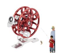 Papel volador - Manejo sin esfuerzo Rolleri de pesca con mosca | Aspecto sorprendente de pesca con mosca | Papel volador ultra ligero antioxidante rueda para agua dulce y agua salada