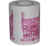 Papel WC humorístico Billete 500 Euros
