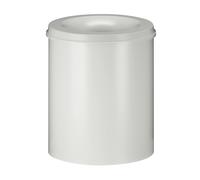 Papelera autoextinguible, acero, ignífuga capacidad 80 l, H x Ø 540 x 465 mm