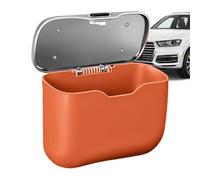 Papelera Can For Car - Organizador de goma de ahorro de espacio con miembro, gestión de derrame higiénica a prueba de fugas contenedor de basura automotriz | Accesorios de automoción para camiones de