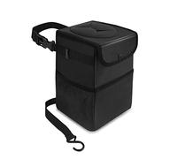 Papelera Colgante Impermeable para Coche, Papelera para Coche, Papelera para Coche con Tapa, Papelera Multiusos para Coche, Papelera Colgante para Coche Plegable y Sin Olores