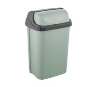 keeeper Papelera con tapa 25 l Verde nórdico 34x26x54 gama Rasmus