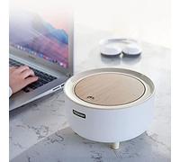 Papelera concon sistema point-and-click para sobremesa Bote de basura de escritorio,Cubo de basura de baño para desechos cosméticos-Práctico contenedor de residuos de plástico de 2 litros de capacidad