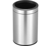Papelera de acero inoxidable capacidad 12 l, A x H x P 255 x 400 x 255 mm